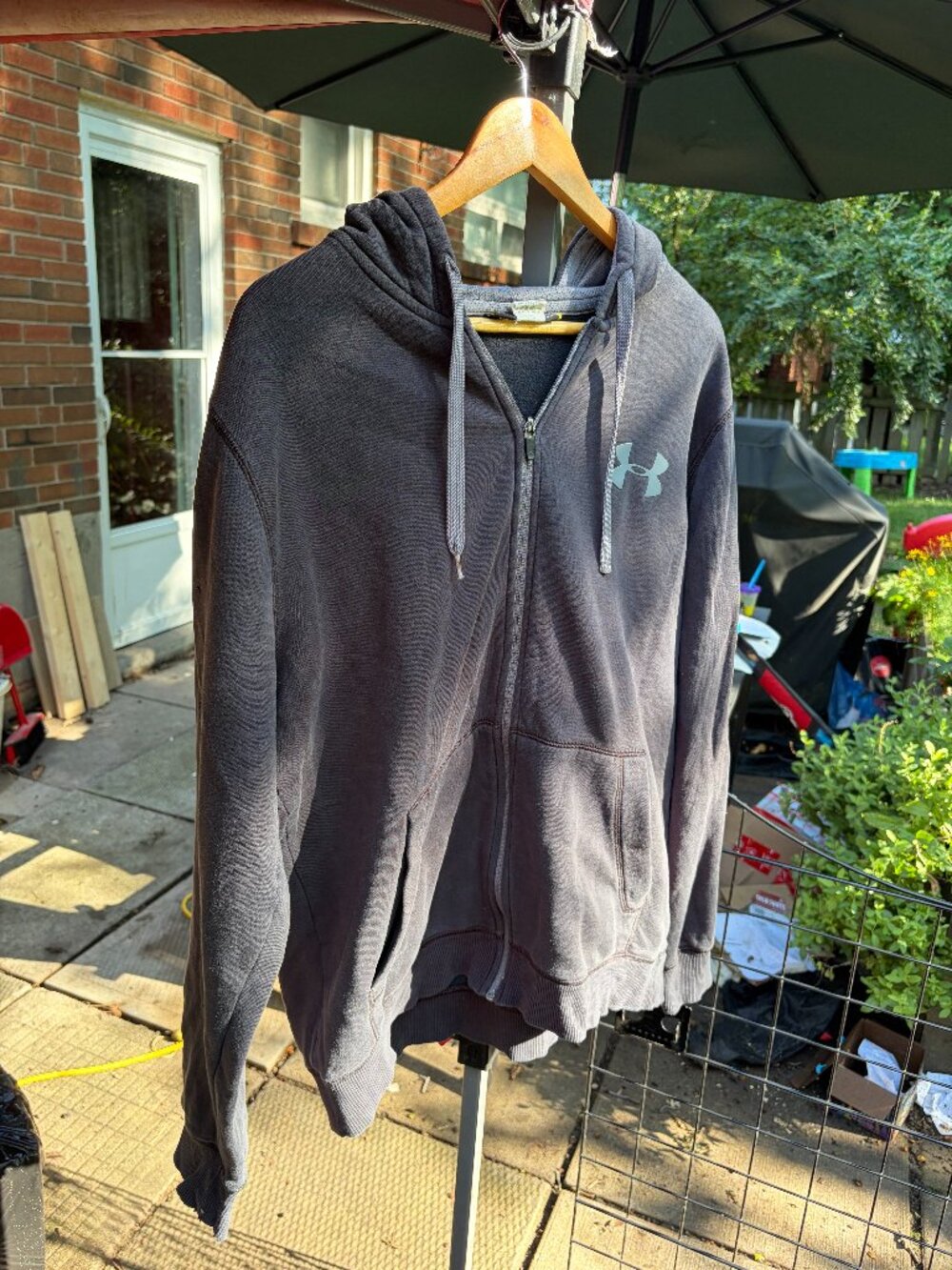 Under Armour Men's Rival Fleece Full-Zip Hoodie - Size Medium
